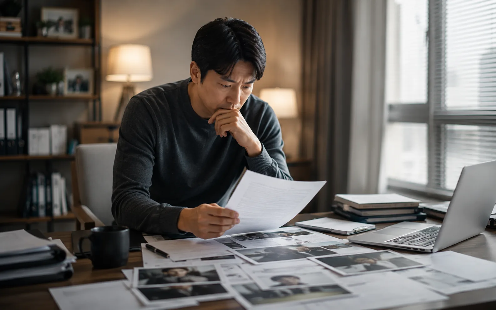 조사 서류 검토